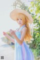 Coser @ 桜 桃 喵 Vol.063: 小 忍 草帽 (59 photos)