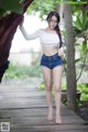 Very cute outdoor photo set of beautiful Natalee Achiel Steppe (24 photos)